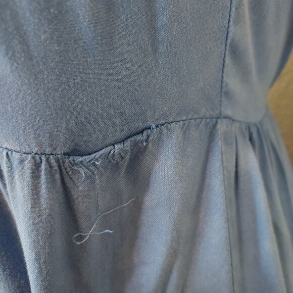 🔴3/$20 Delia's Chambray Blue Tank Dress Size S - Picture 10 of 12